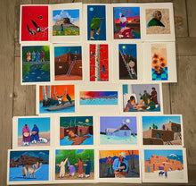 Load image into Gallery viewer, Smokey the Bear and Taos Pueblo Snowballs