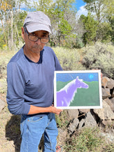 Load image into Gallery viewer, Luna The Mare With The Sky Blue Eyes