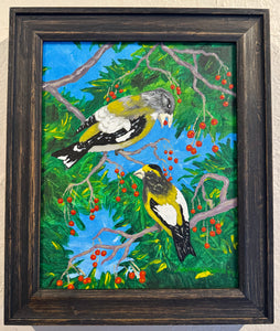 Choke Cherry Birds